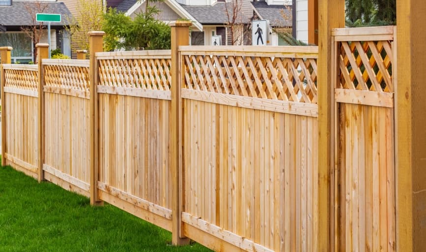 Fencing installation by Neat and Green Landscaping