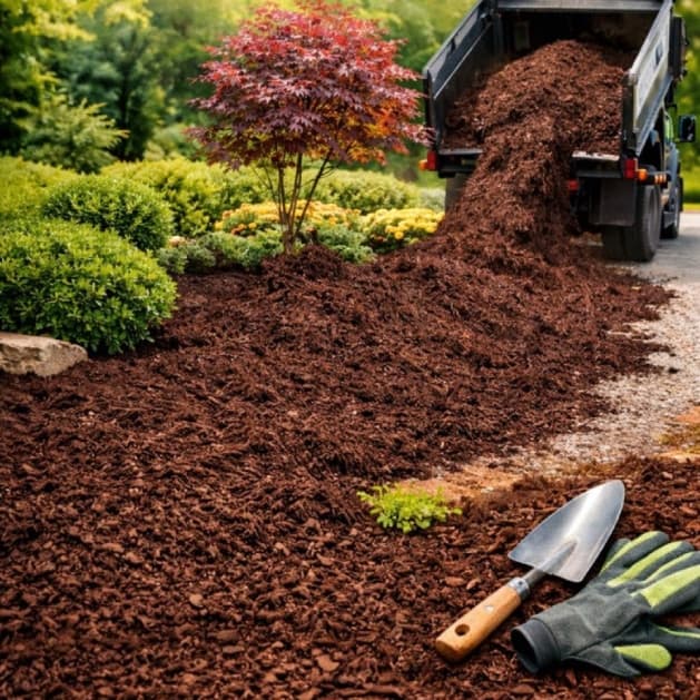 Residential landscaping transformation