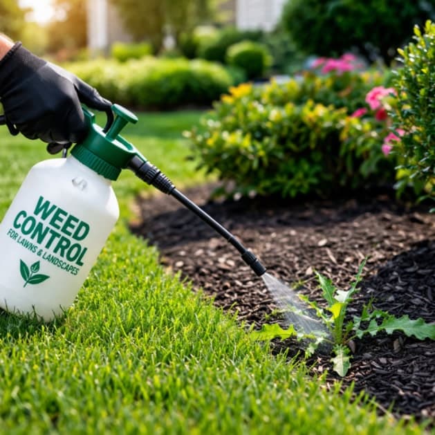 Professional lawn care and maintenance
